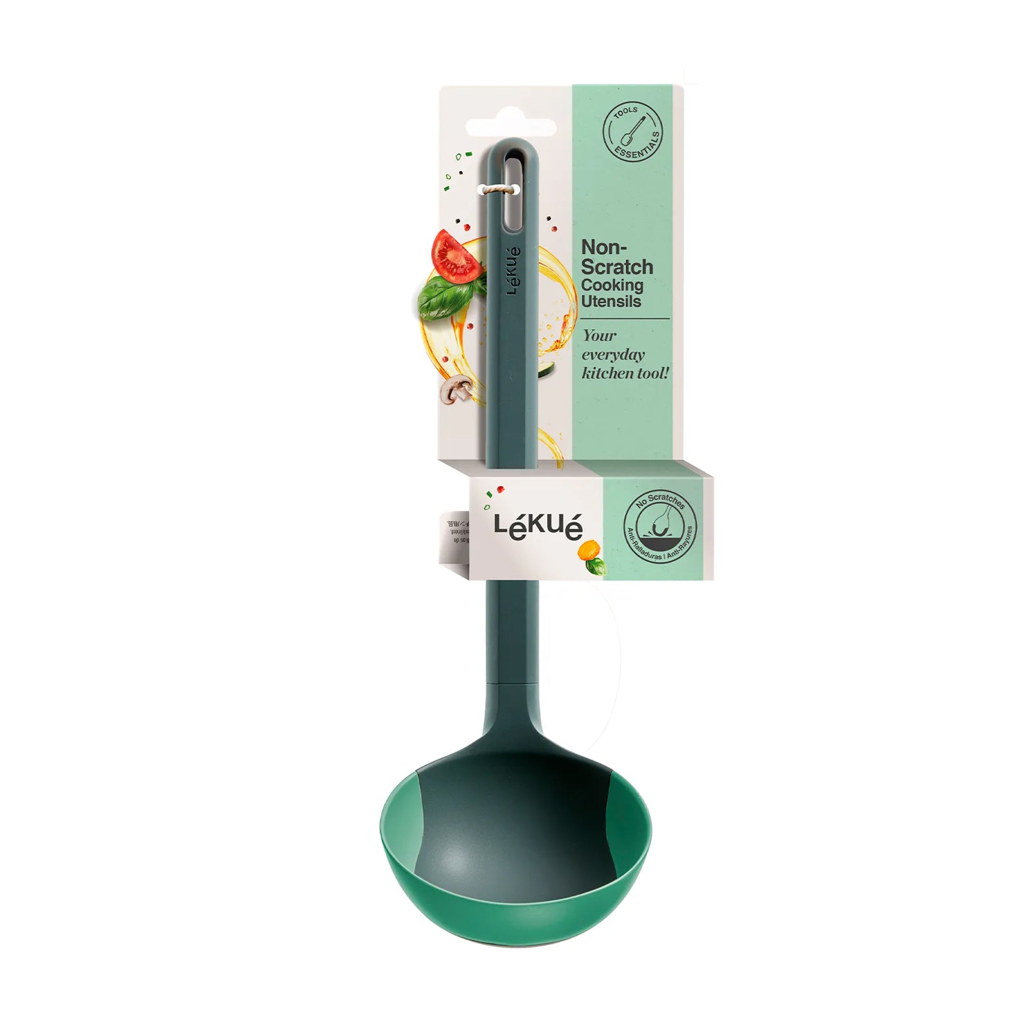 Cucharón de Cocina Policarbonato y Silicón Platino Lékué