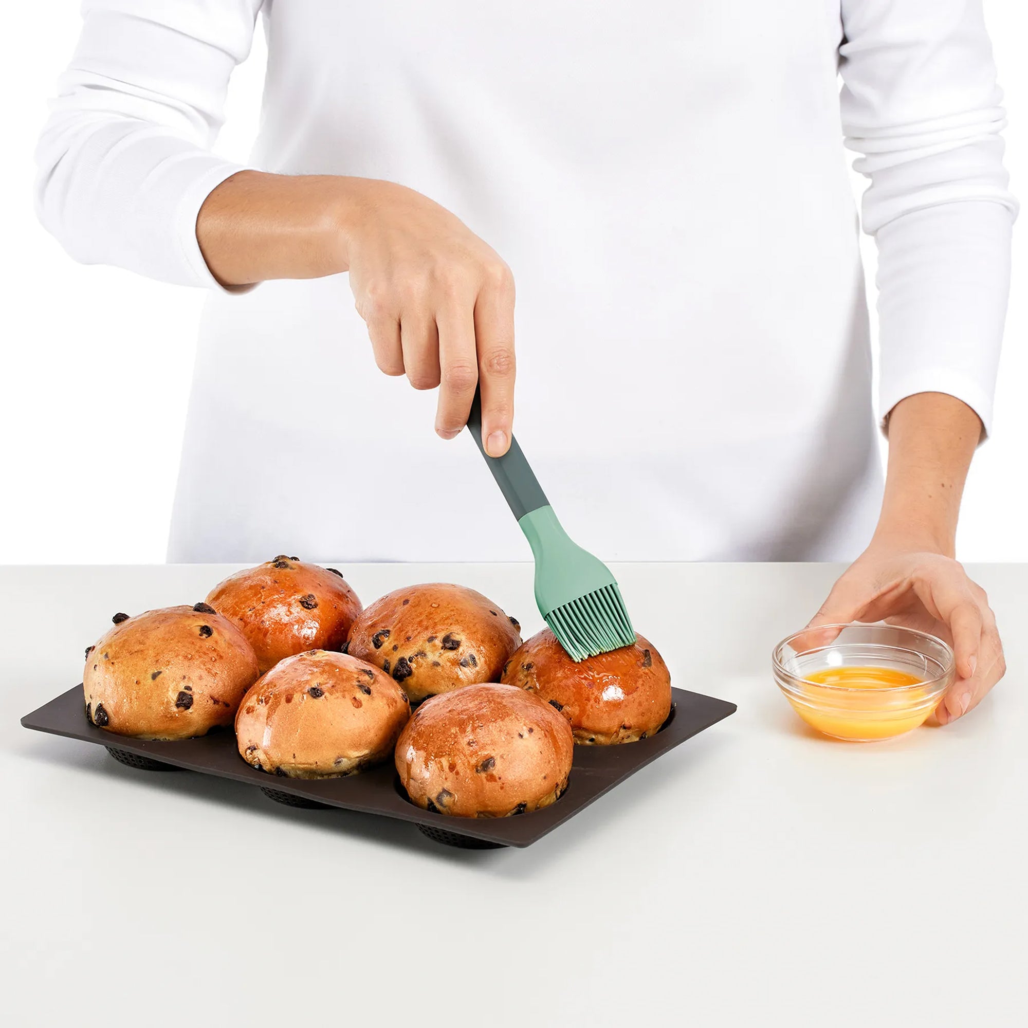 Pincel de Cocina Policarbonato y Silicona Platino  40 mm Lékué