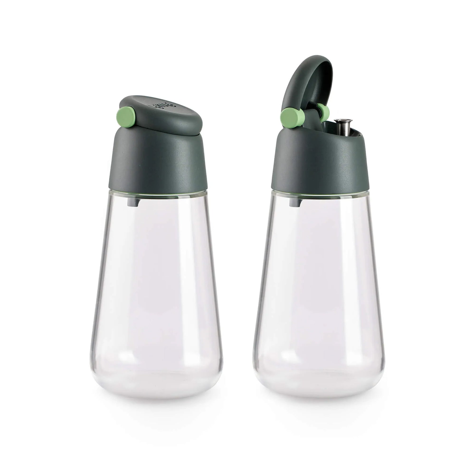 Set de 2 Dispensadores Aceite y Vinagre de Cristal y Policarbonato Lékué
