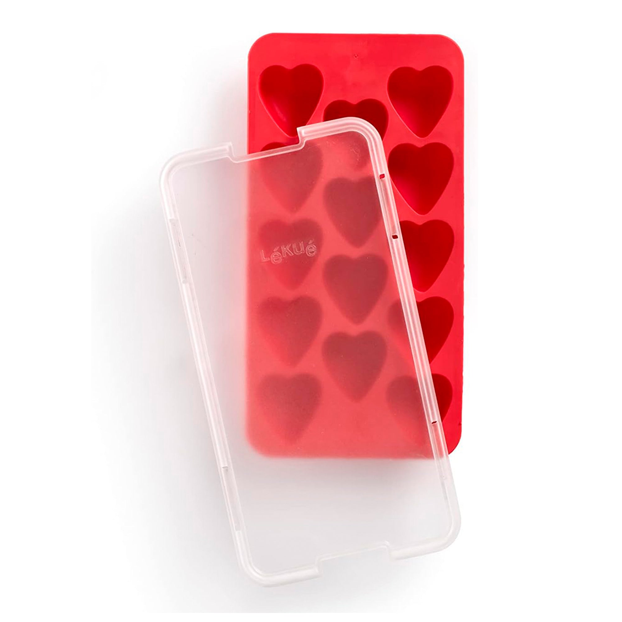 Molde Corazones para Hielos Lékué