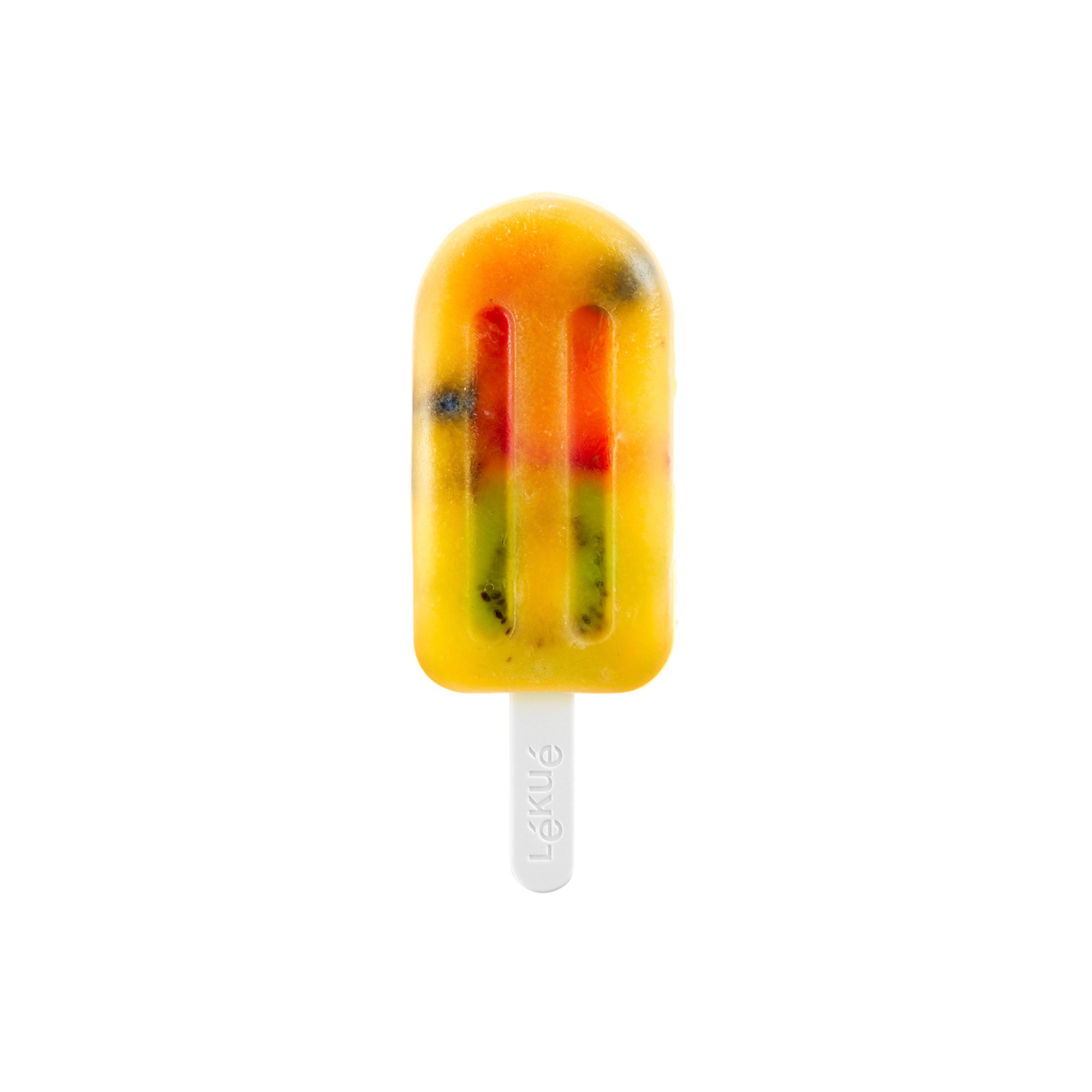 4 Moldes Clásicos para Paletas de Hielo Varios Colores Lékué