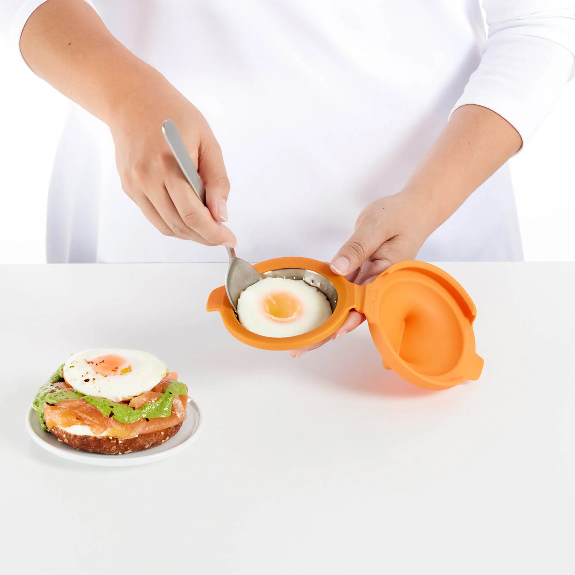 Escalfador de Huevos 2 Piezas Lékué