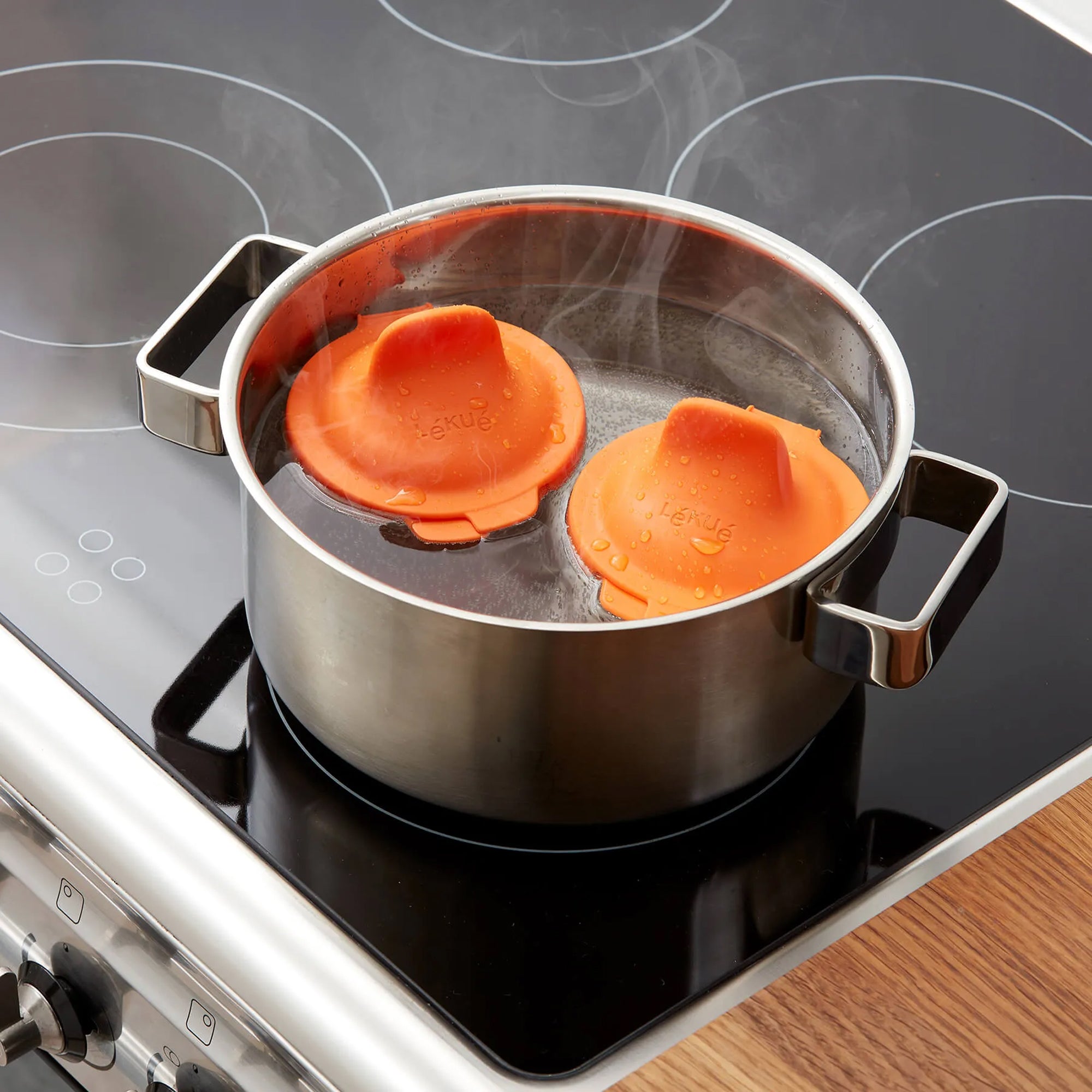 Escalfador de Huevos 2 Piezas Lékué