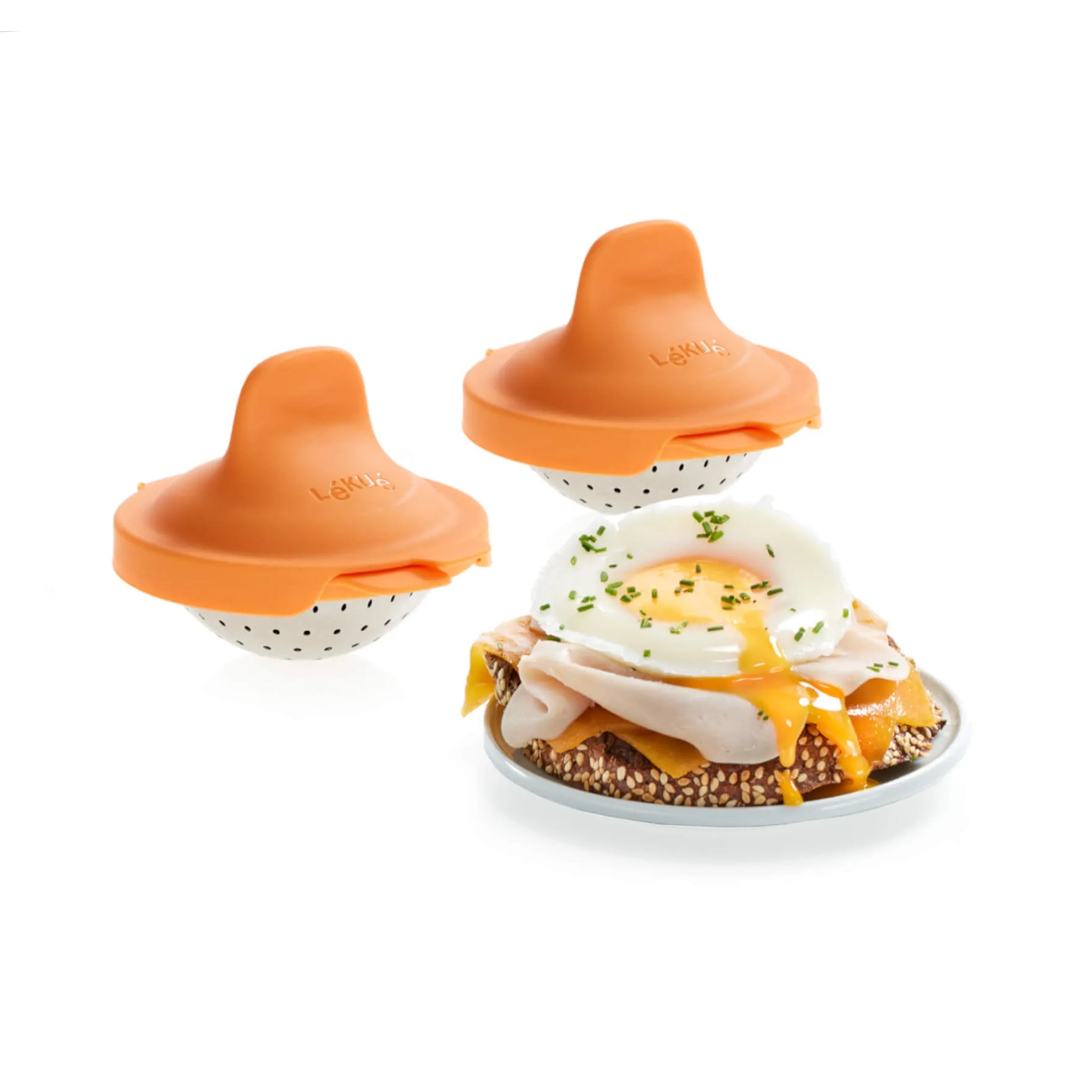 Escalfador de Huevos 2 Piezas Lékué