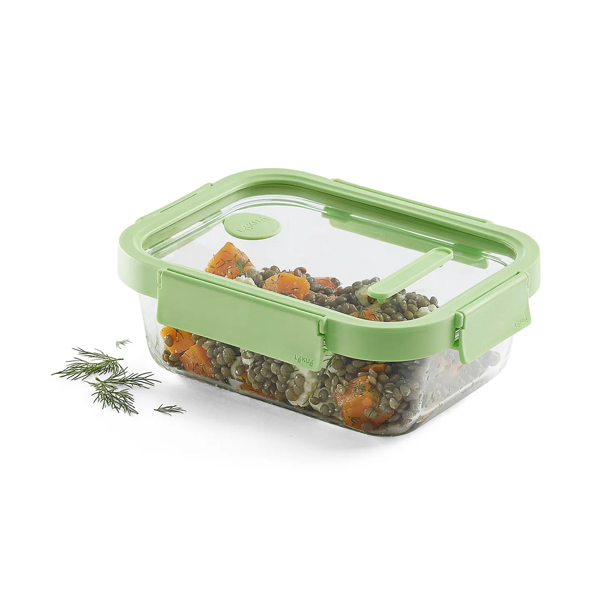 Recipiente Hermético Cristal 1050 ml Lékué