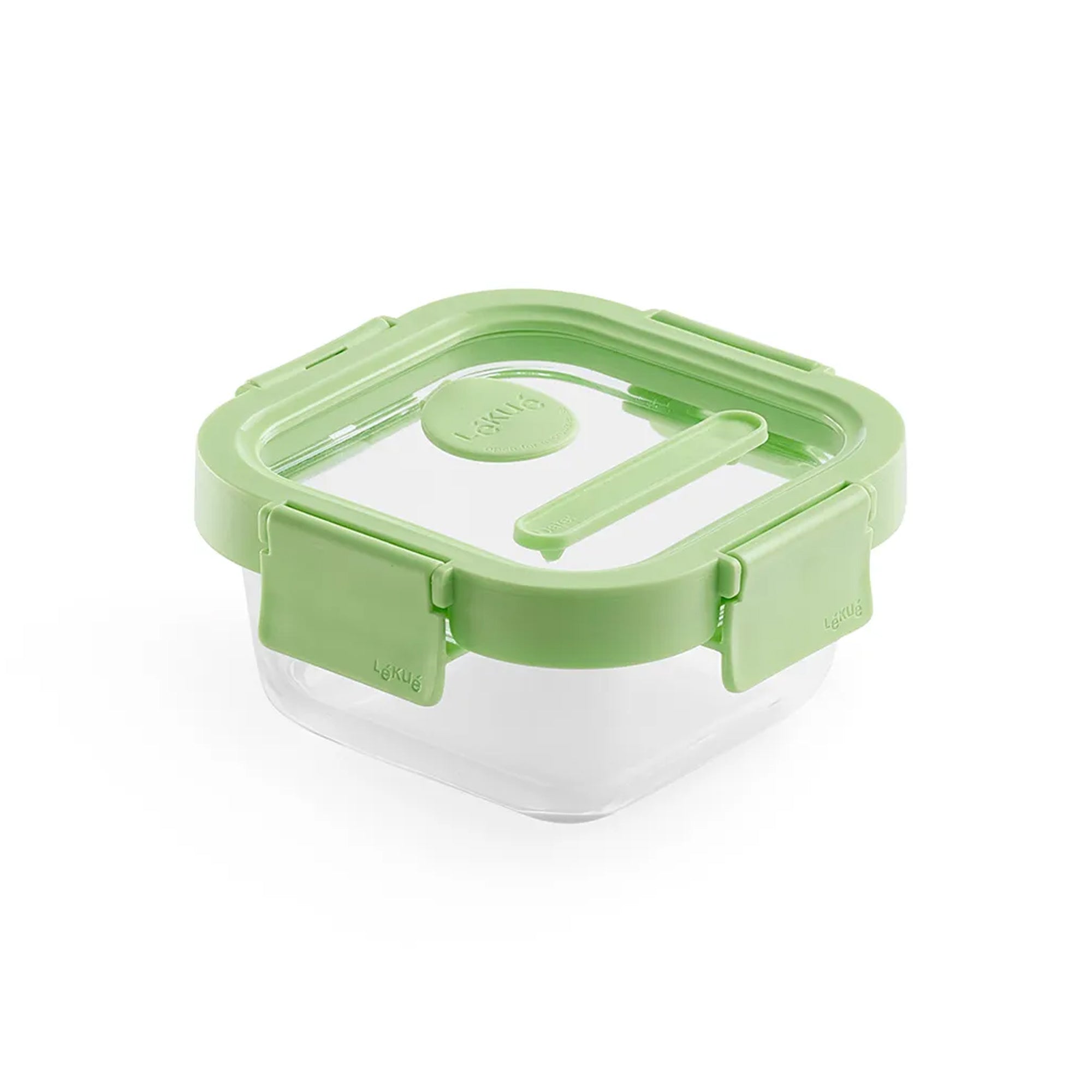 Recipiente Hermético Cuadrado Cristal Lékué 320 ml