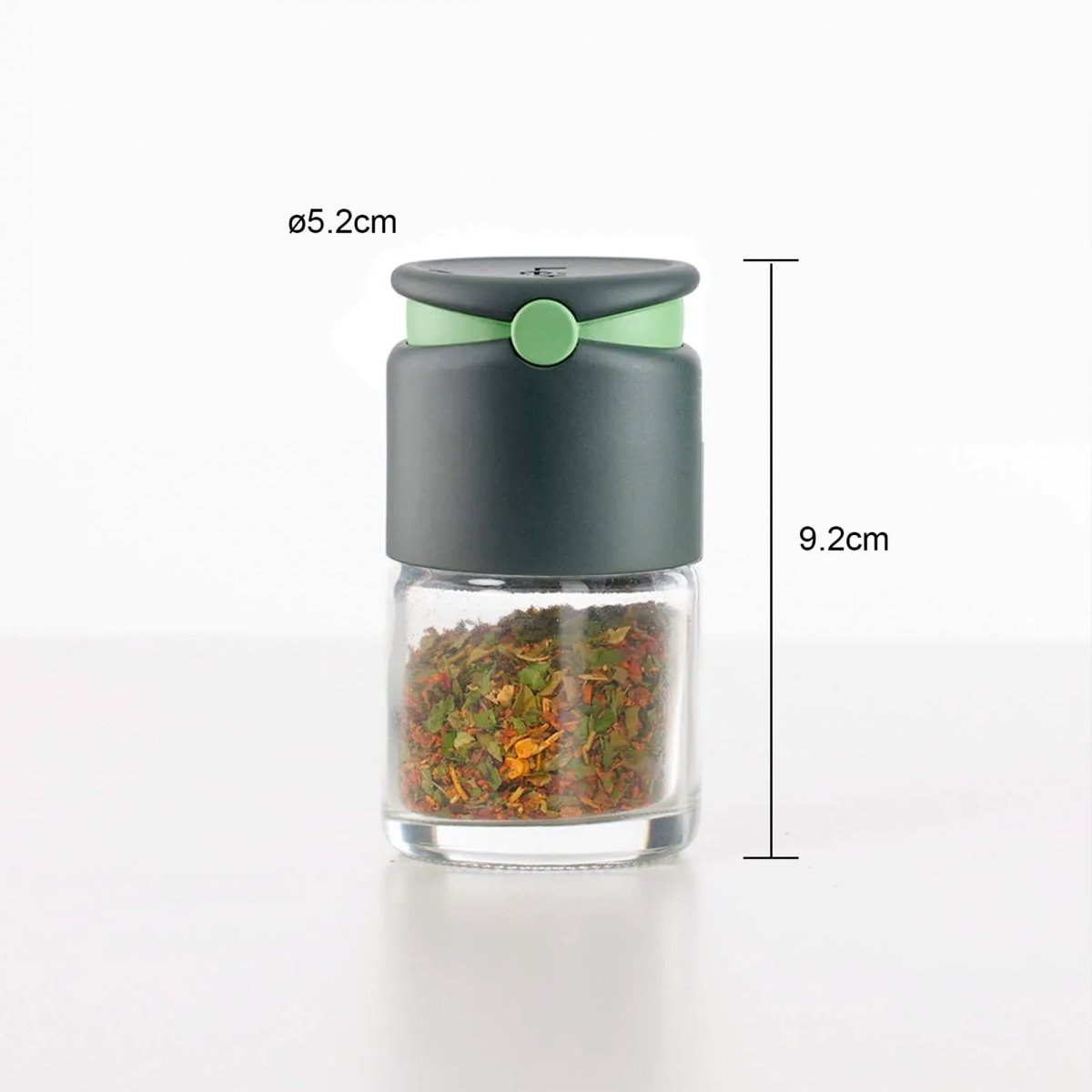 4 Botes para Especias de Cristal y Policarbonato Lékué - shop_name