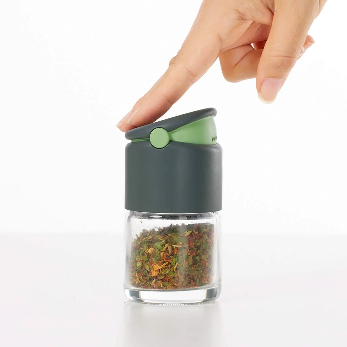 4 Botes para Especias de Cristal y Policarbonato Lékué - shop_name