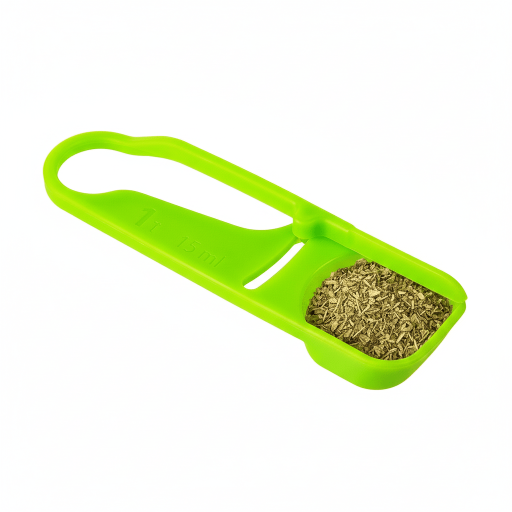 4 Cucharas Medidoras Gris y Verde Varias Medidas Policarbonato Progressive - shop_name