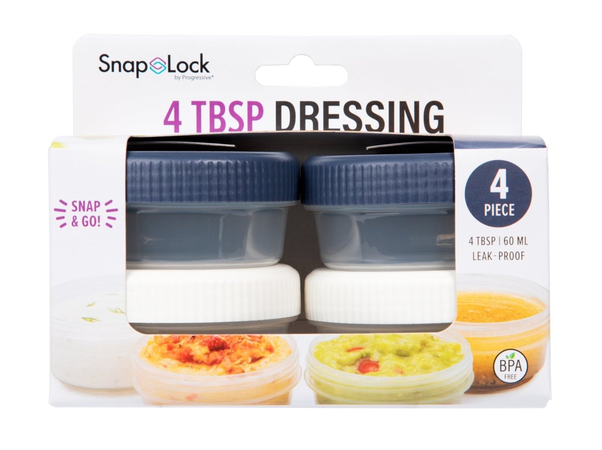 4 Mini Contenedores 60 ml SnapLock Progressive - shop_name
