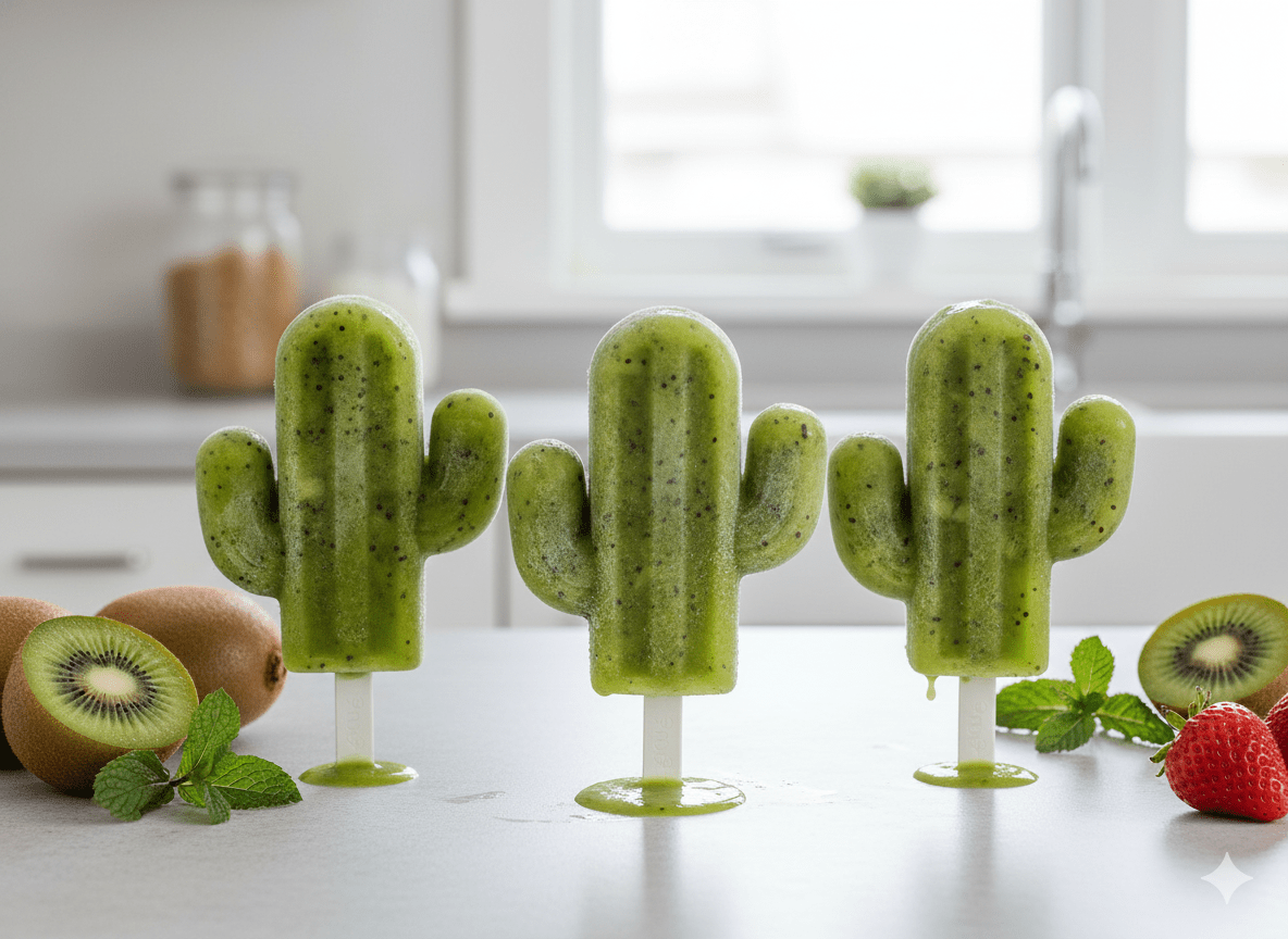 4 Moldes de Cactus para Paletas de Hielo Lékué - shop_name