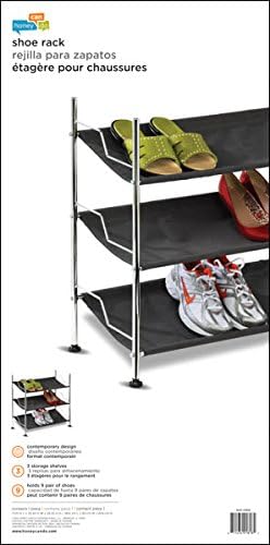 Rack de Lona para Zapatos 3 Niveles Honey Can Do