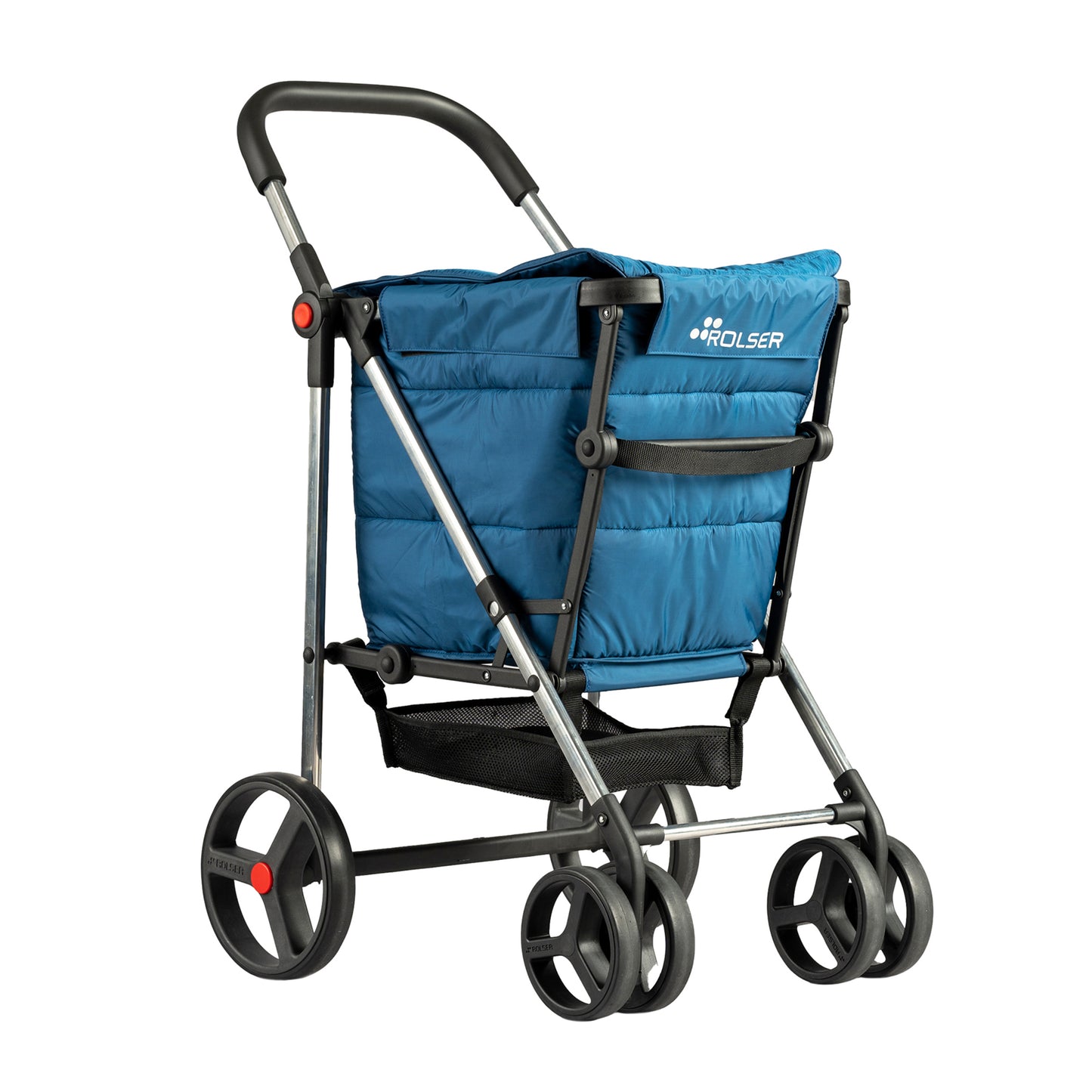 Carrito Plegable Basket Polar 4B Azul Rolser