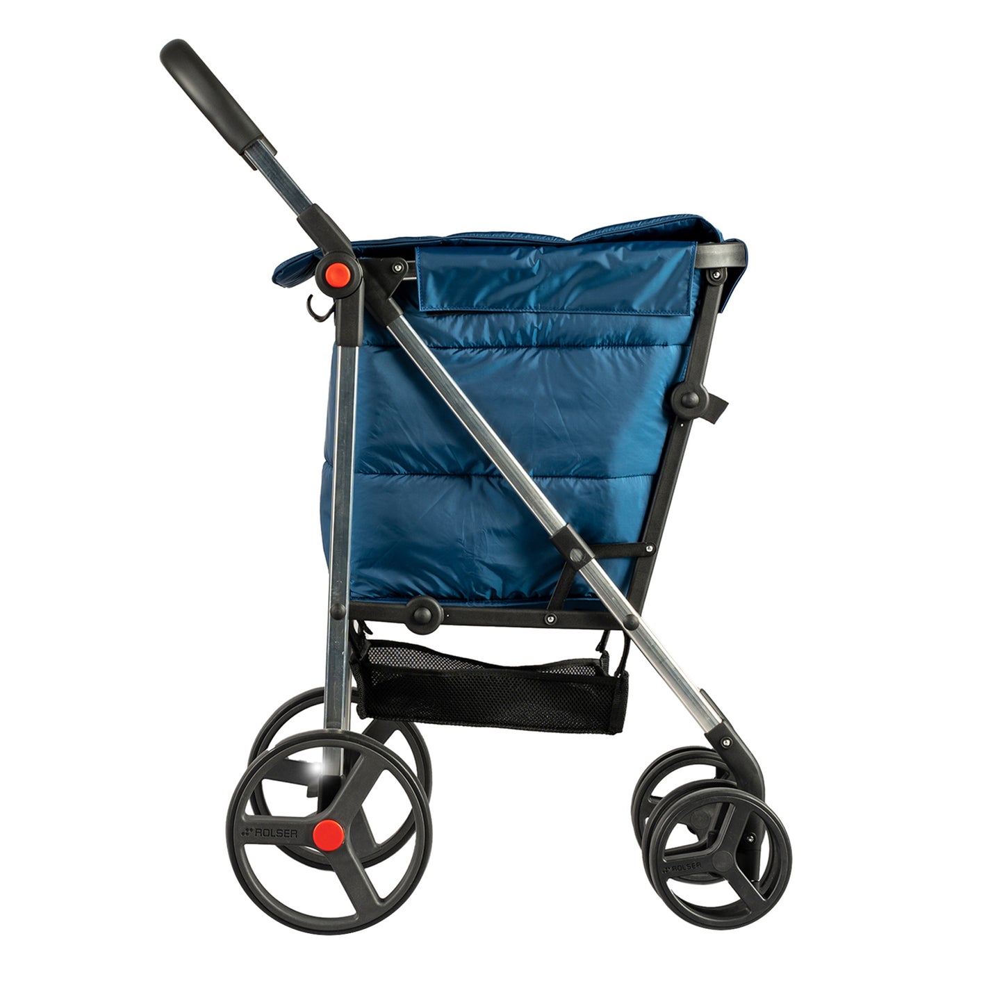 Carrito Plegable Basket Polar 4B Azul Rolser