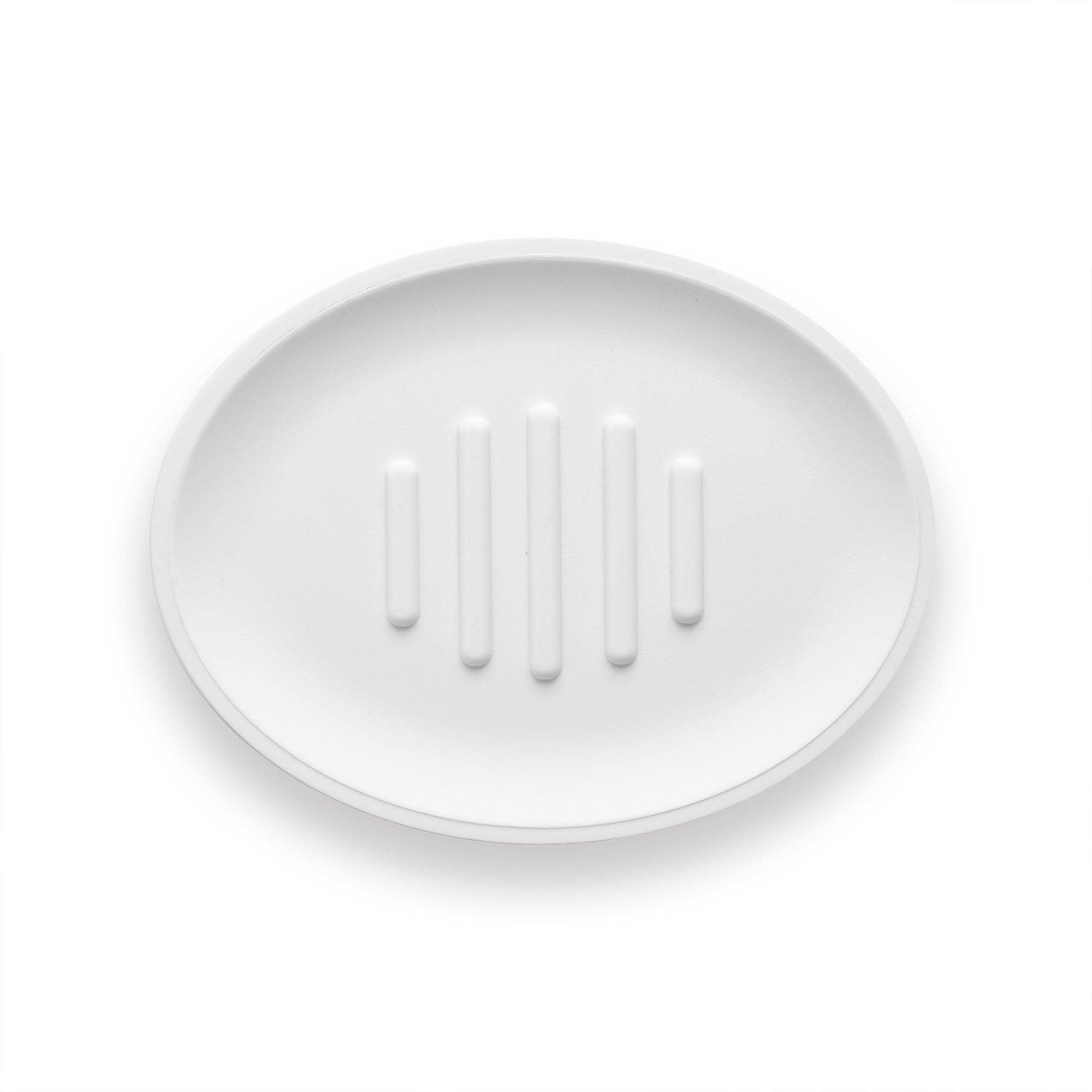 Jabonera para Baño Policarbonato Belize Blanco Sttelli