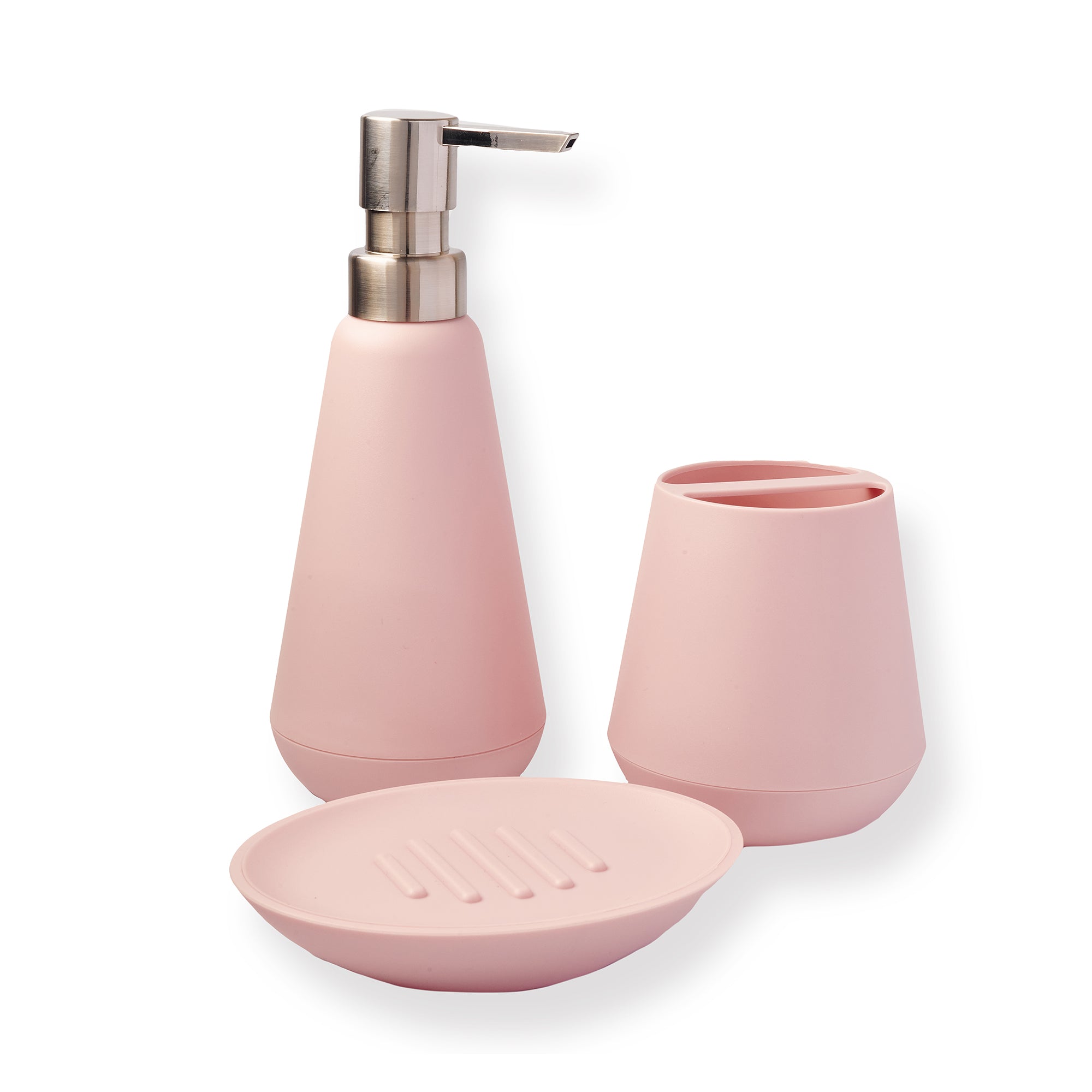 Vaso para Baño Policarbonato Belize Rosa Sttelli