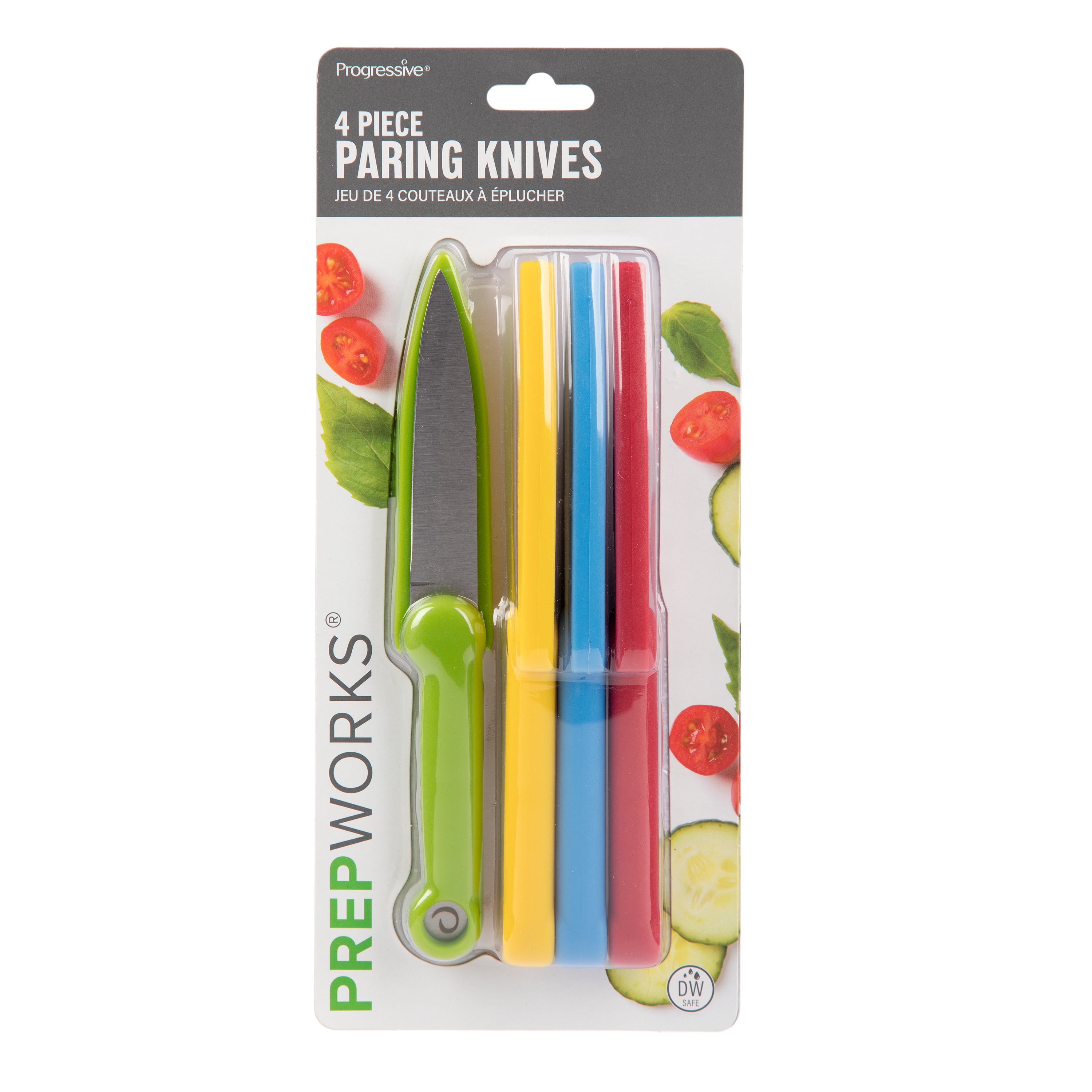 4 Cuchillos Varios Colores Progressive con Funda Portectora