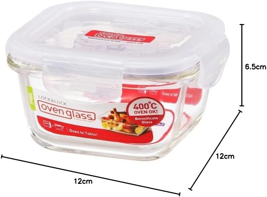 Contenedor Hermético Cuadrado 300ml Lock & Lock