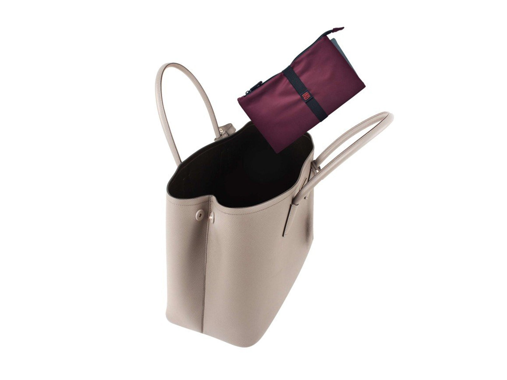 Bolsa Porta Alimentos Snack Bag Soft Rojo Iris Barcelona
