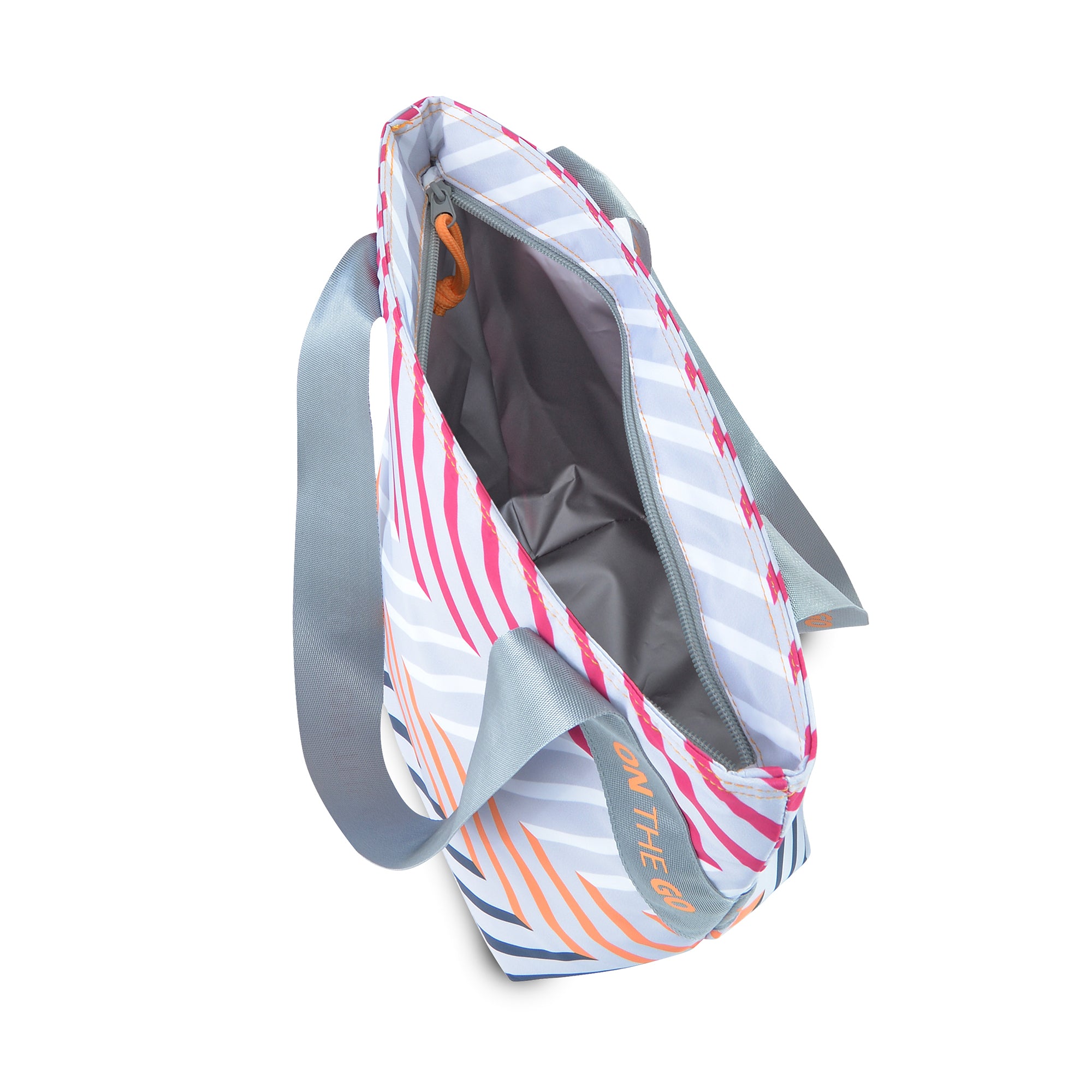 Lonchera Tote 3.7 Lt  On The Go Rayas Rosa IRIS Barcelona