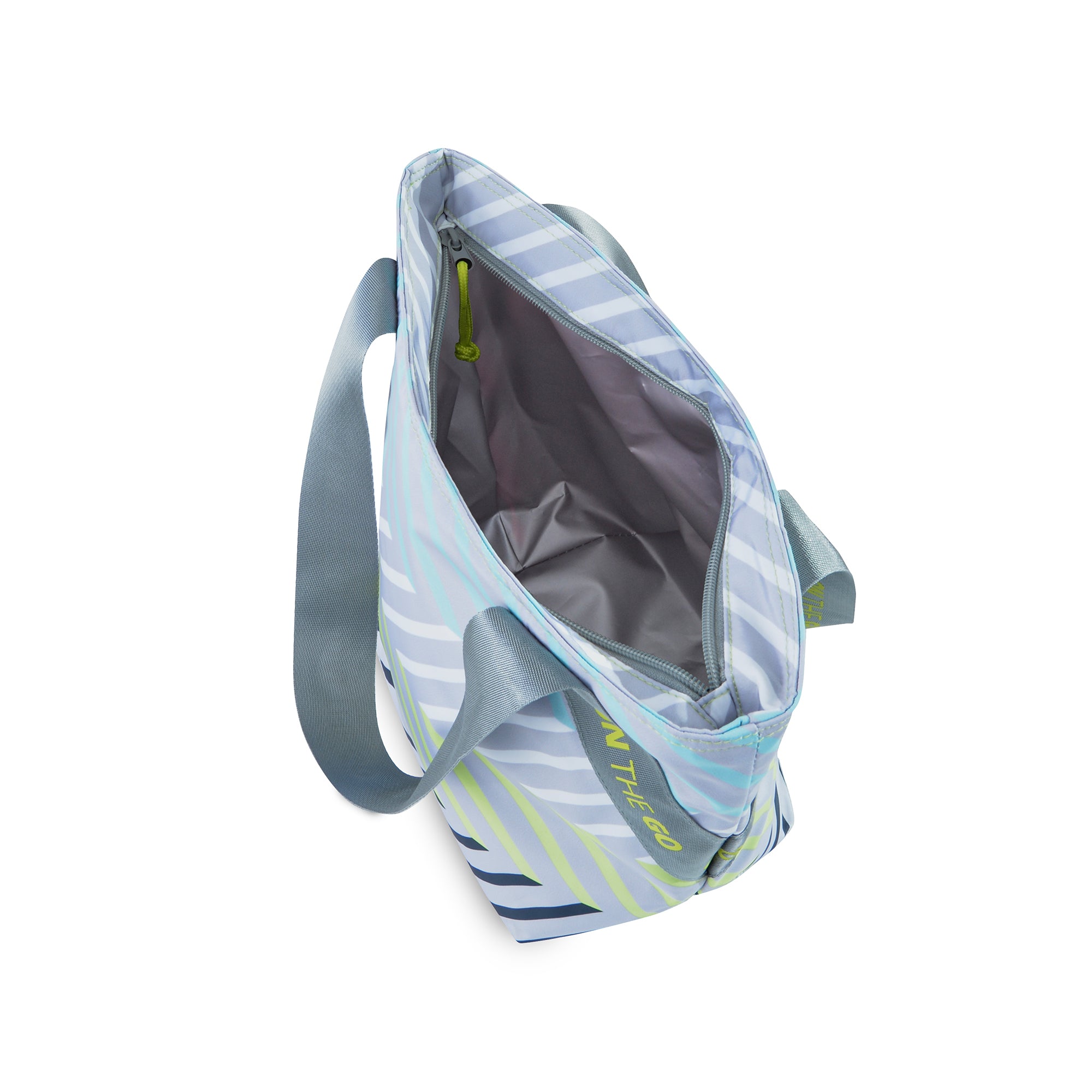 Lonchera Tote 3.7 Lt  On The Go Rayas Azules IRIS Barcelona