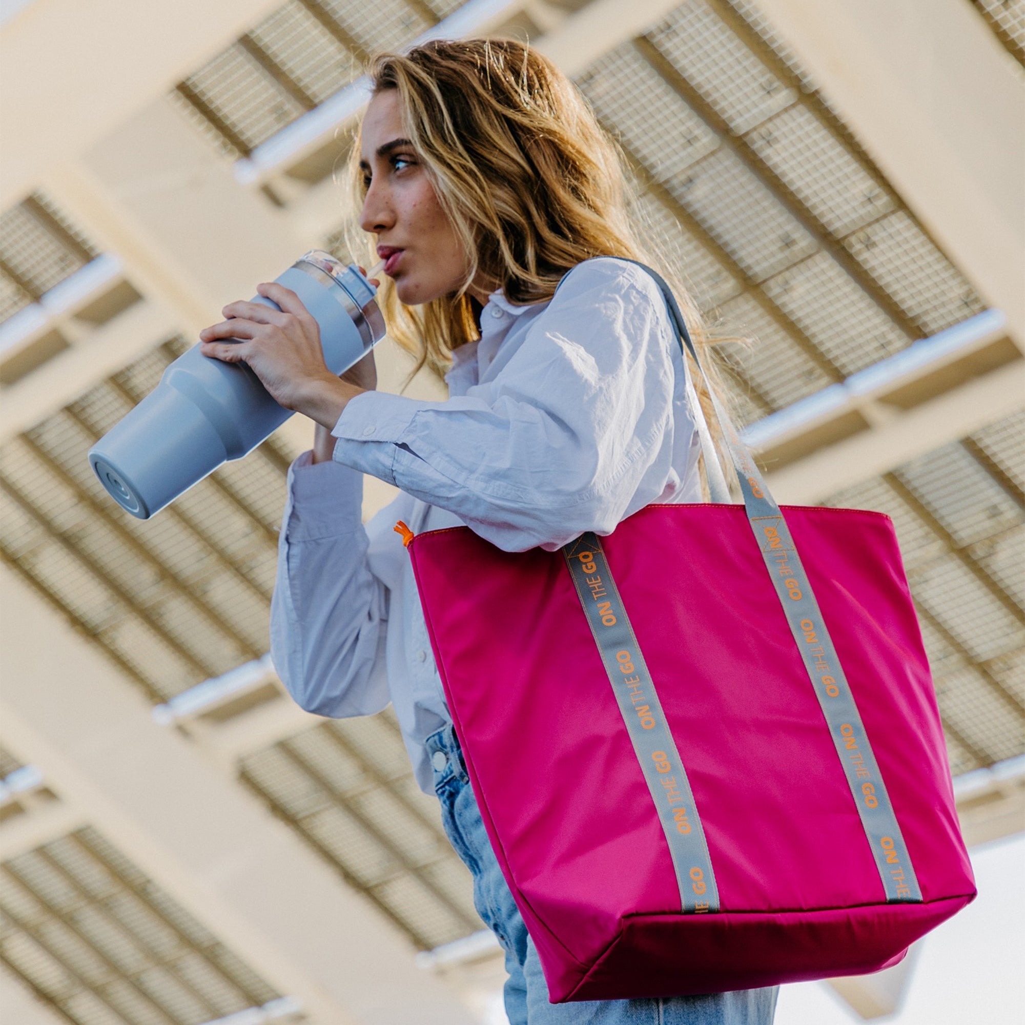 Bolsa On The Go  10 Lt Rosa IRIS Barcelona