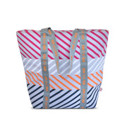 Bolsa On The Go  10 Lt Rayas Rosa IRIS Barcelona
