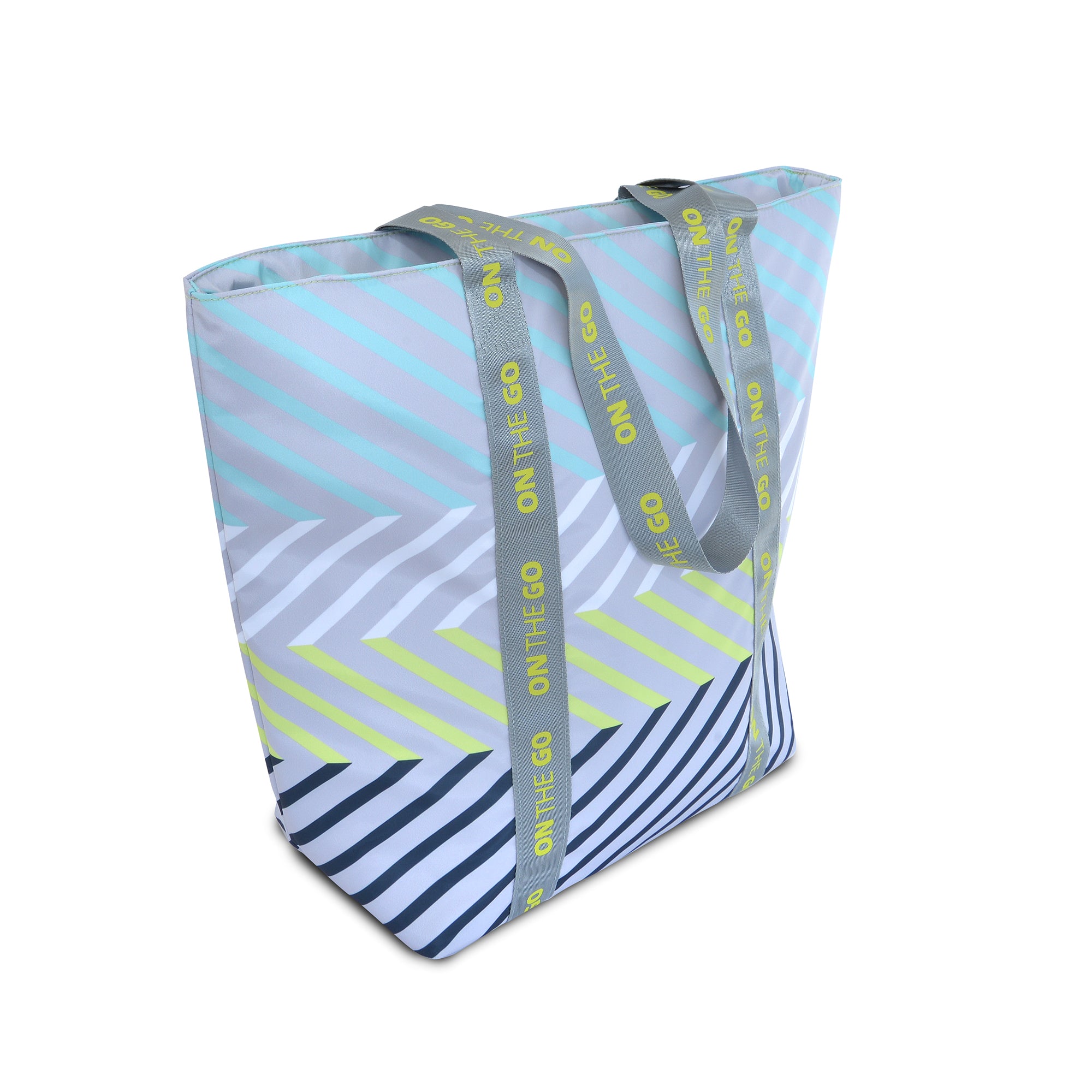Bolsa On The Go  10 Lt Rayas Azul IRIS Barcelona