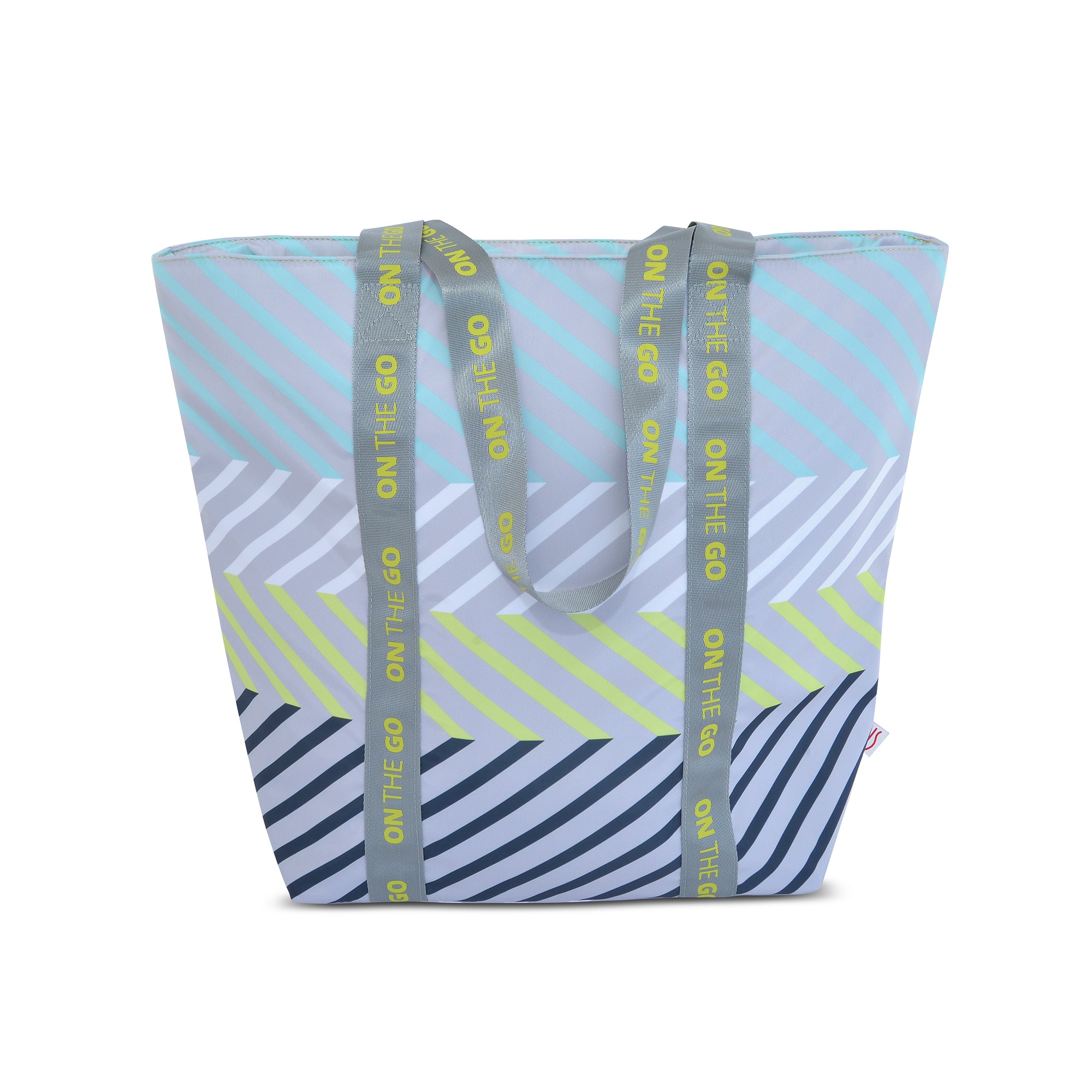 Bolsa On The Go  10 Lt Rayas Azul IRIS Barcelona