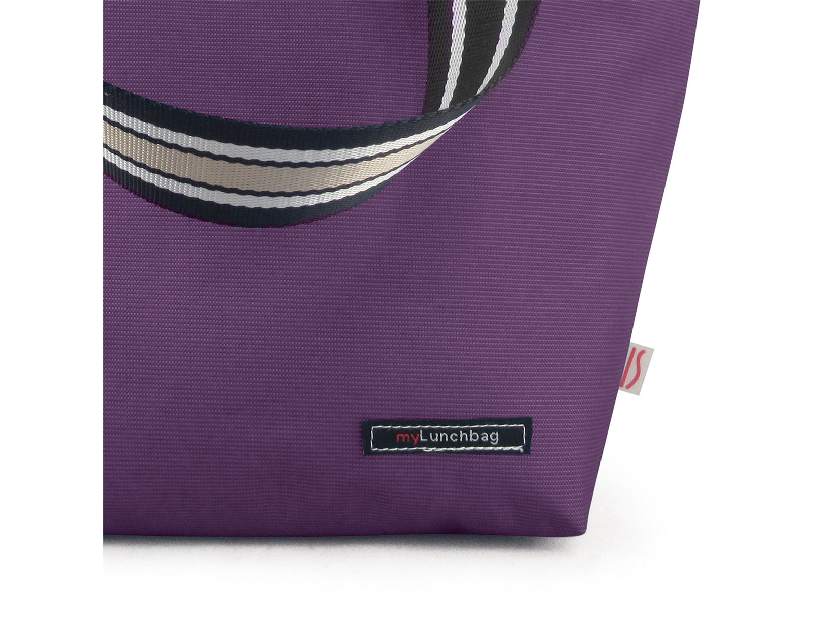 Lonchera Térmica con Estilo Urbano Tote Lunchbag Lila Iris Barcelona