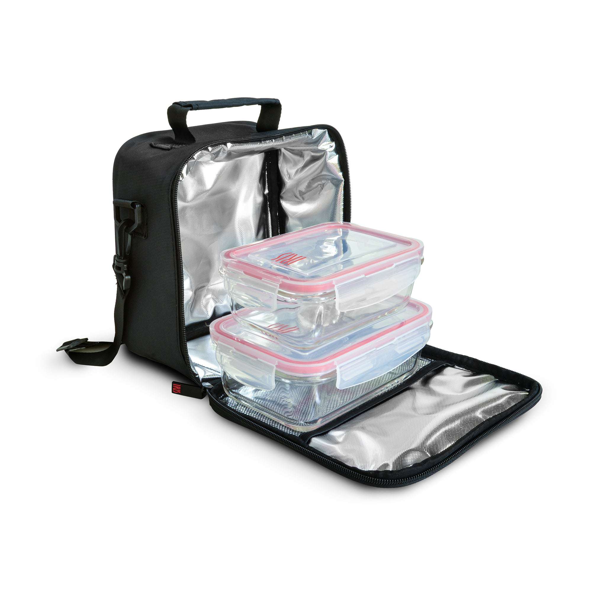 Lonchera Basic 5 lt con 2 Contenedores de Vídrio (0.84lt y 0.57lt) IRIS Barcelona