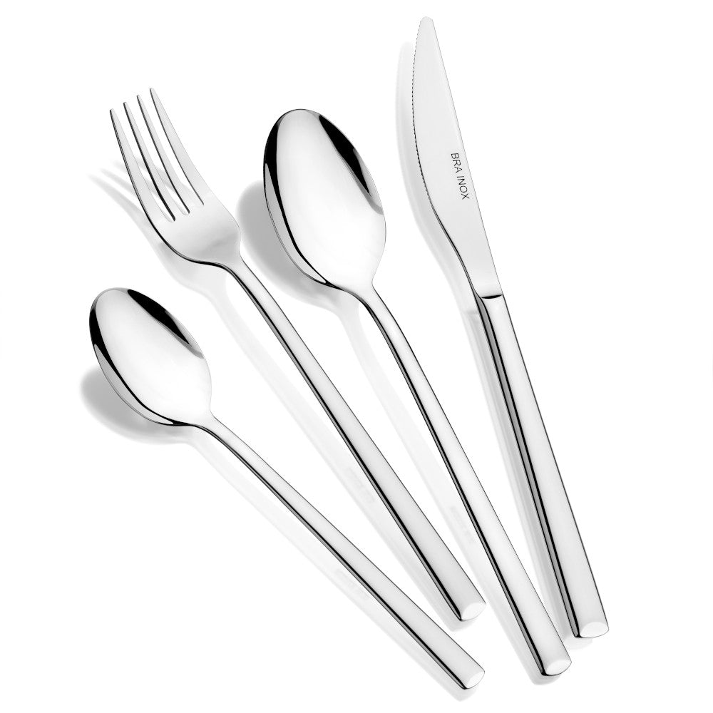 Set de cubiertos 24 piezas Acero inoxidable Bra