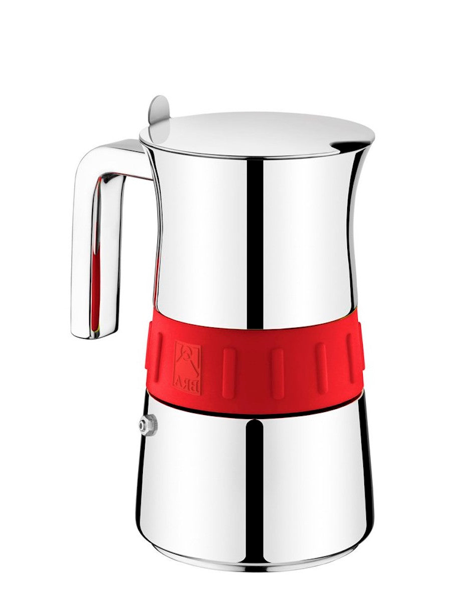Cafetera Italiana 4 tazas Elegance BRA