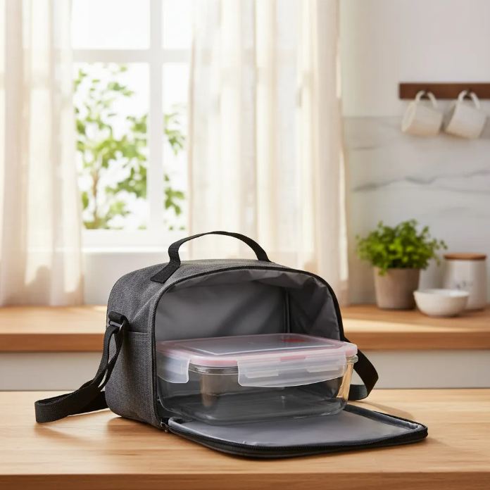 Lonchera GoGlass 3.75 Lt + 1 Contenedor de Vidrio 840 ml IRIS Barcelona