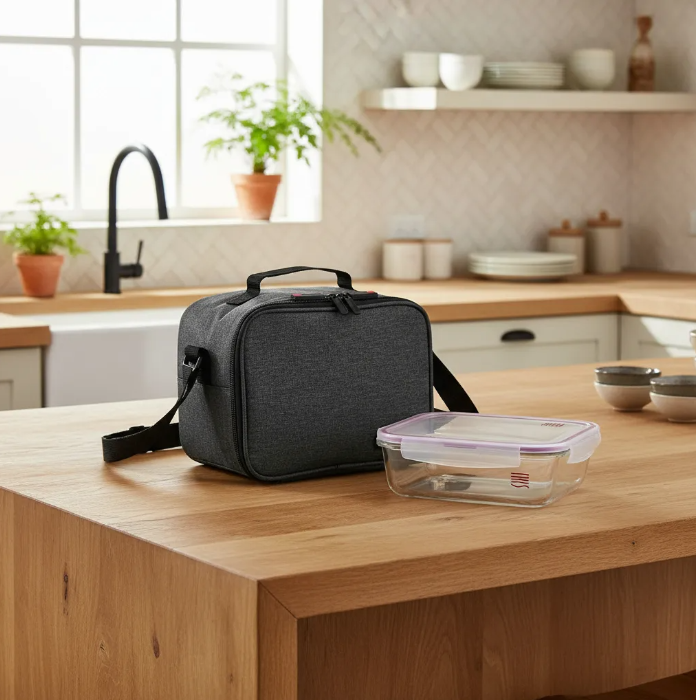 Lonchera GoGlass 3.75 Lt + 1 Contenedor de Vidrio 840 ml IRIS Barcelona