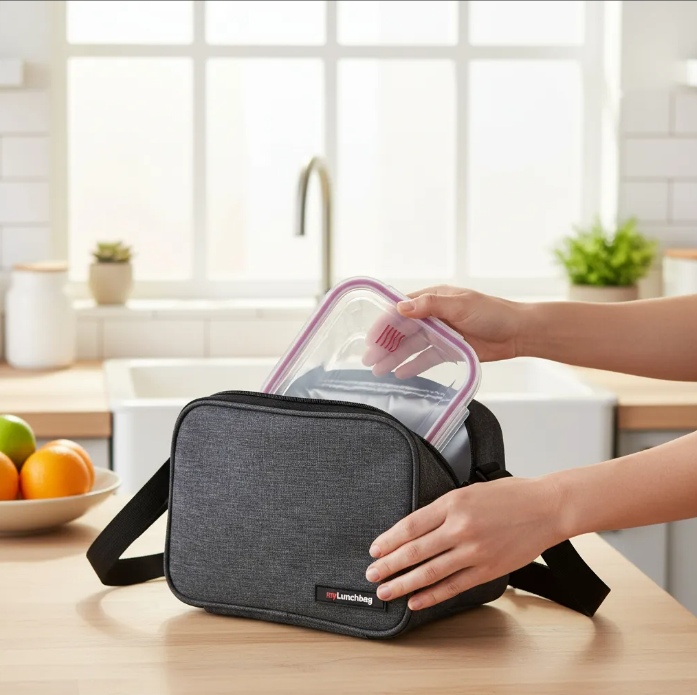 Lonchera GoGlass 3.75 Lt + 1 Contenedor de Vidrio 840 ml IRIS Barcelona