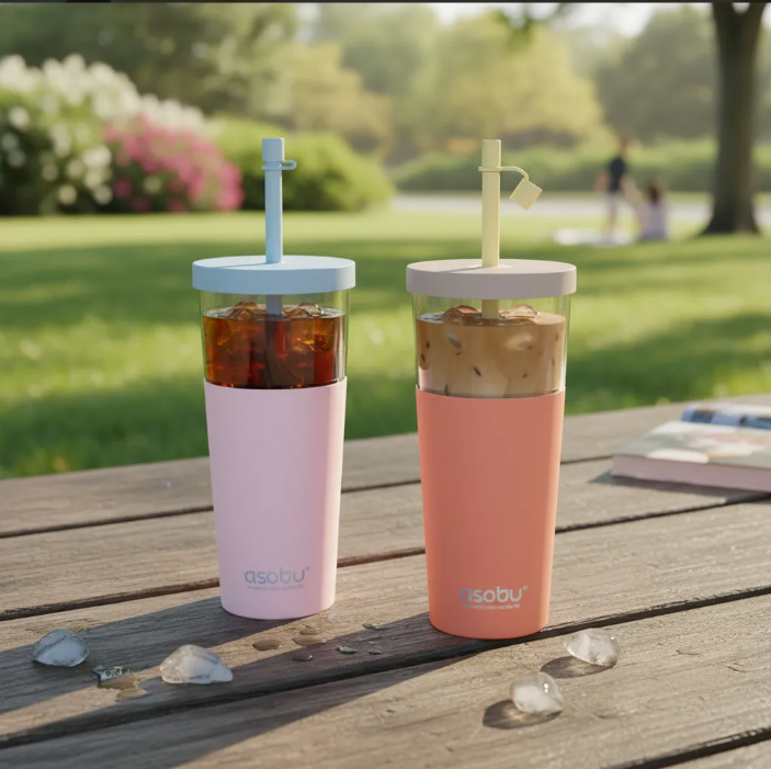 Vaso Termo Asobu 2 En 1 Acero Inoxidable 845 Ml