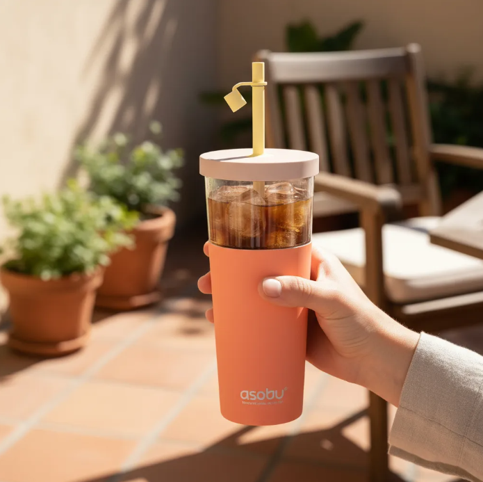 Vaso Termo Asobu 2 En 1 Acero Inoxidable 845 Ml