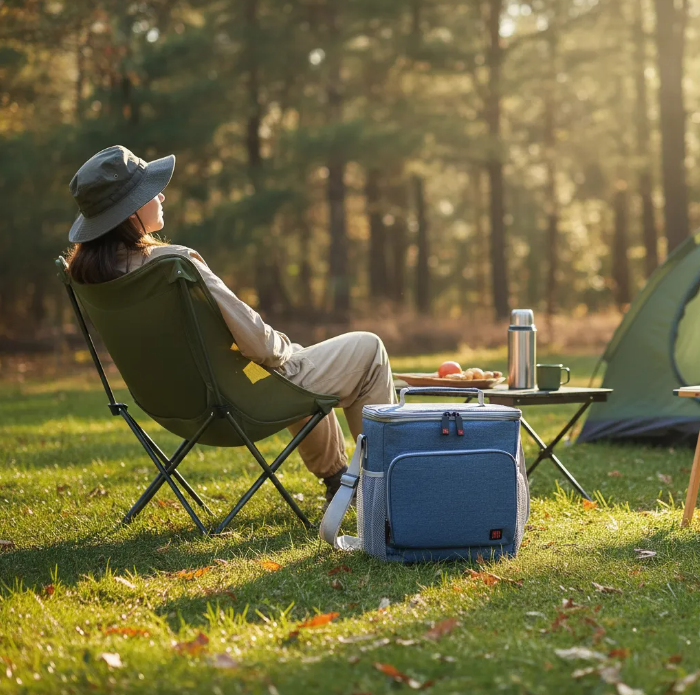 Hielera / Cooler Bag 12L Weekend Azul – Iris Barcelona