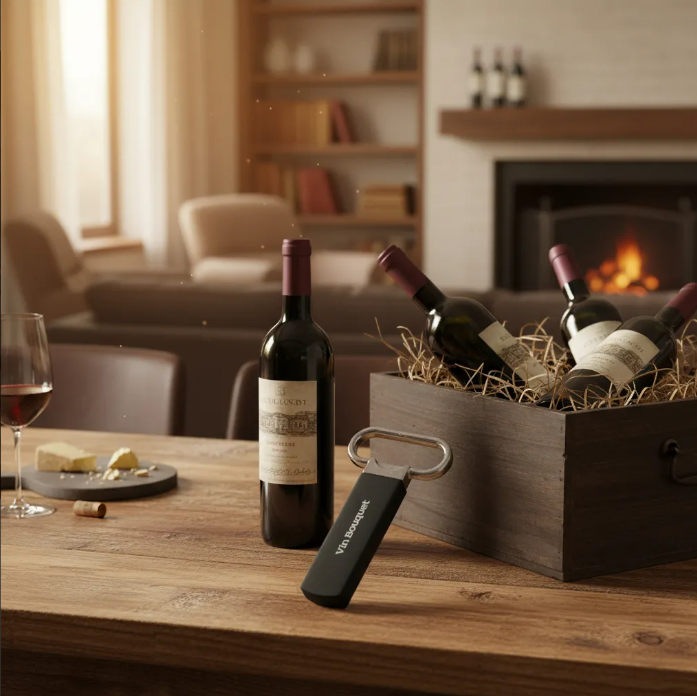 Sacacorchos de Lámina Metálico Butler Vin Bouquet