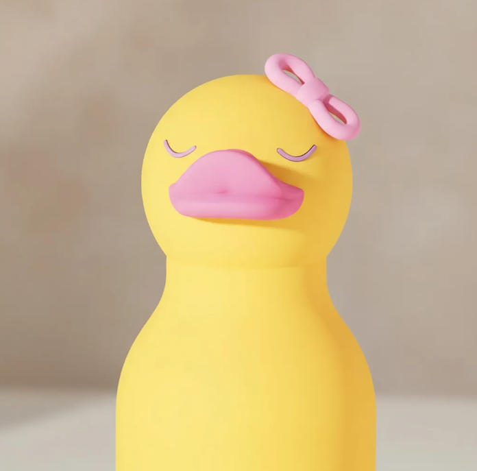 Botella para Agua de Acero Inoxidable Pato Beastie 460ml Asobu