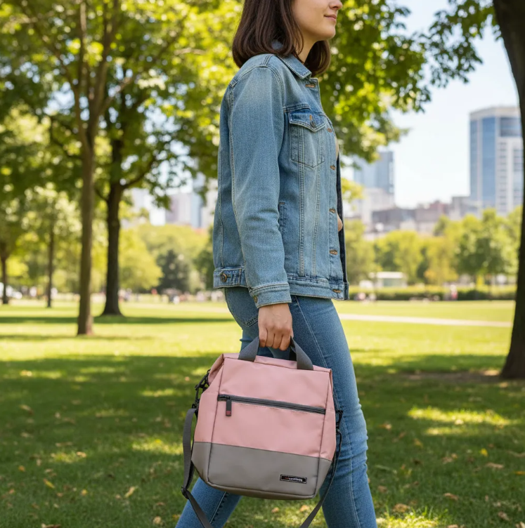 Lonchera Urban Soft Iris Barcelona 6.5 L Moderna Y Práctica