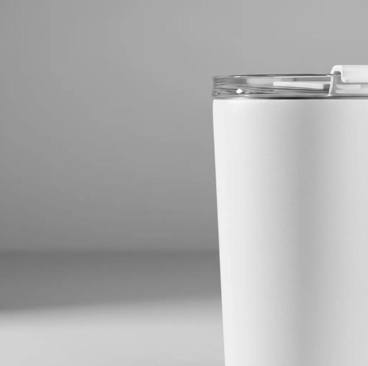 Vaso Termo 2 en 1 Acero Inoxidable Marina Blanco 845ml/520ml Asobu