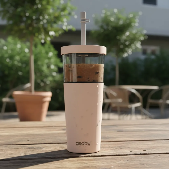 Vaso Termo 2 En 1 Acero Inoxidable 845ml/520ml Marina Asobu