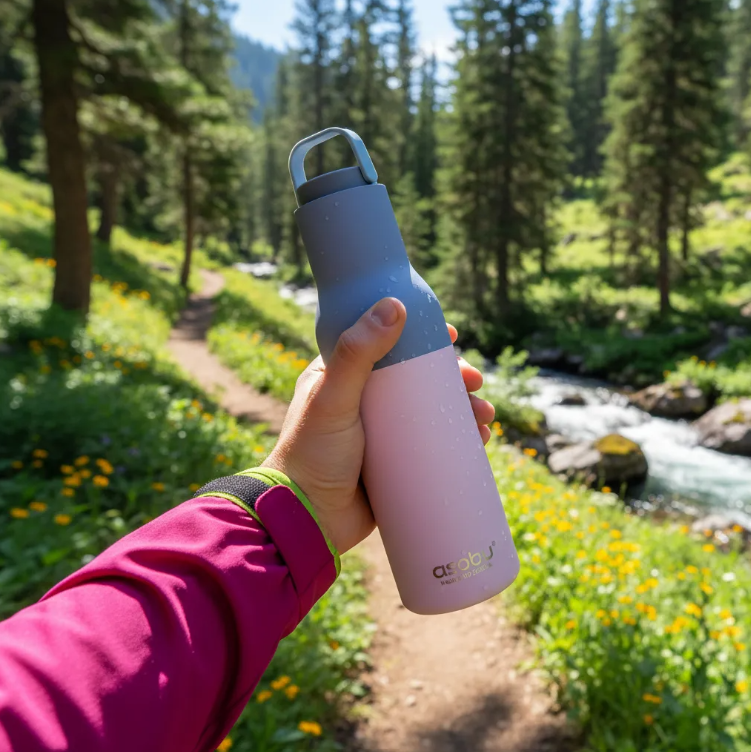 Botella Térmica Asobu Metro 650ml Acero Inoxidable