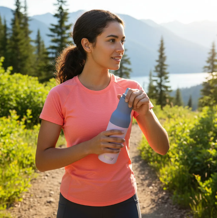 Botella Térmica Asobu Metro 650ml Acero Inoxidable