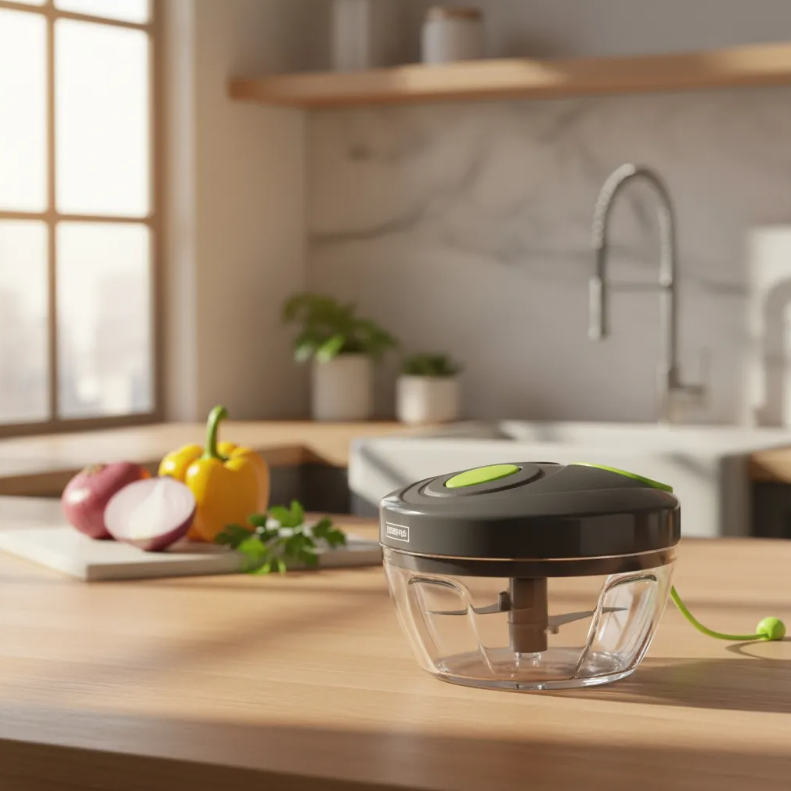 Picadora Manual de Policarbonato Mini Chopper Nerthus