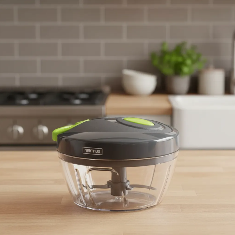 Picadora Manual de Policarbonato Mini Chopper Nerthus