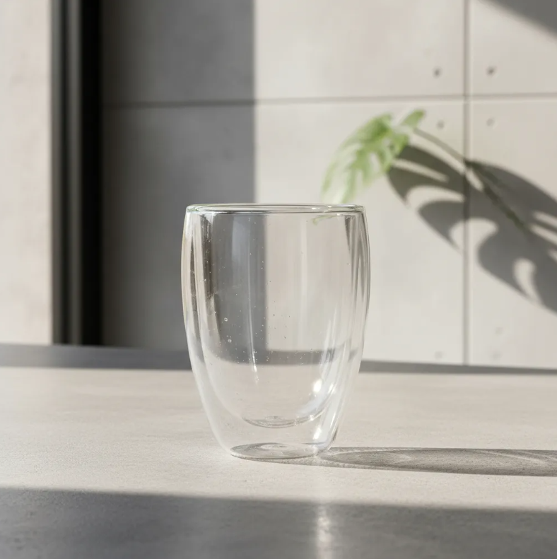 Vaso de Cristal Doble Pared 325 ml Nerthus