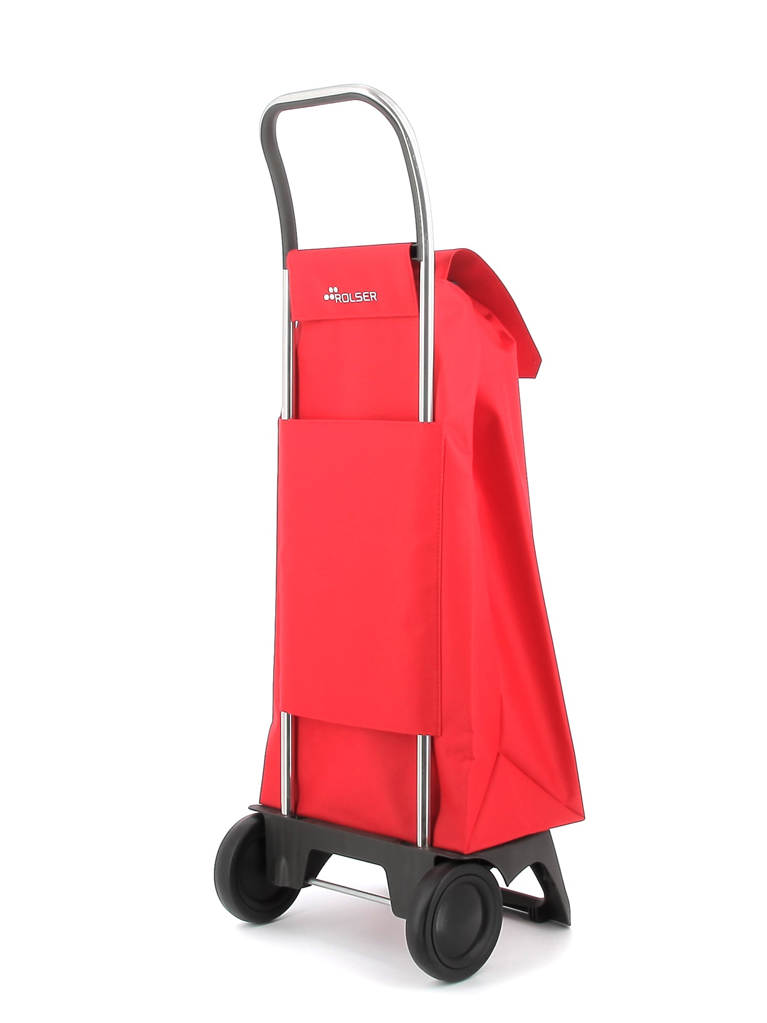 Carrito de Compra Jet Plegable, Ligero y Funcional Rojo Rolser